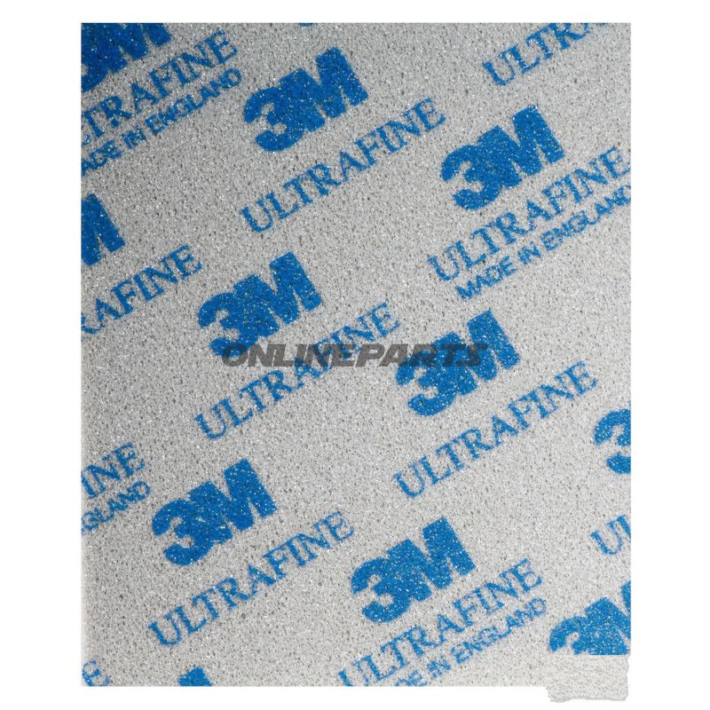 BLØD PUDE 140X115X5MM 20ST ULTRAFIN K800-K1200 3M