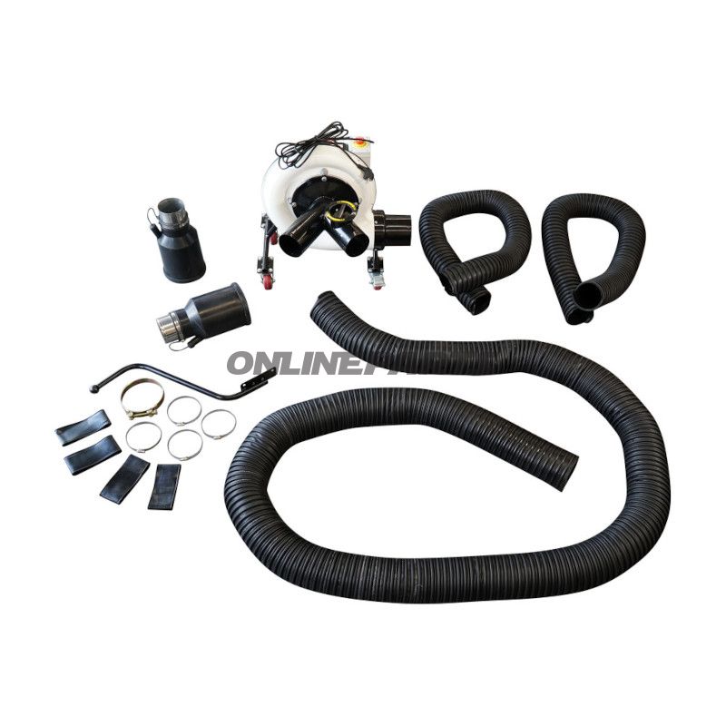 UDSTØDNINGSGASUDSUGNINGSSYSTEM JMP MOBIL PERSONBIL/MOT