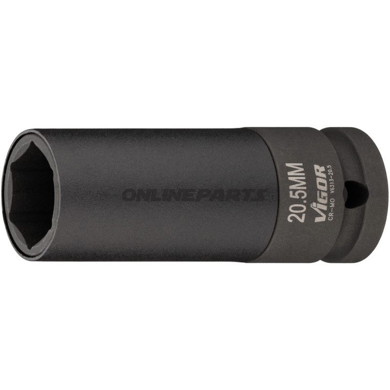 KRAFTNUSS 6KT 1/2 20,5 MM BEKLÆDT LADNING 80 MM