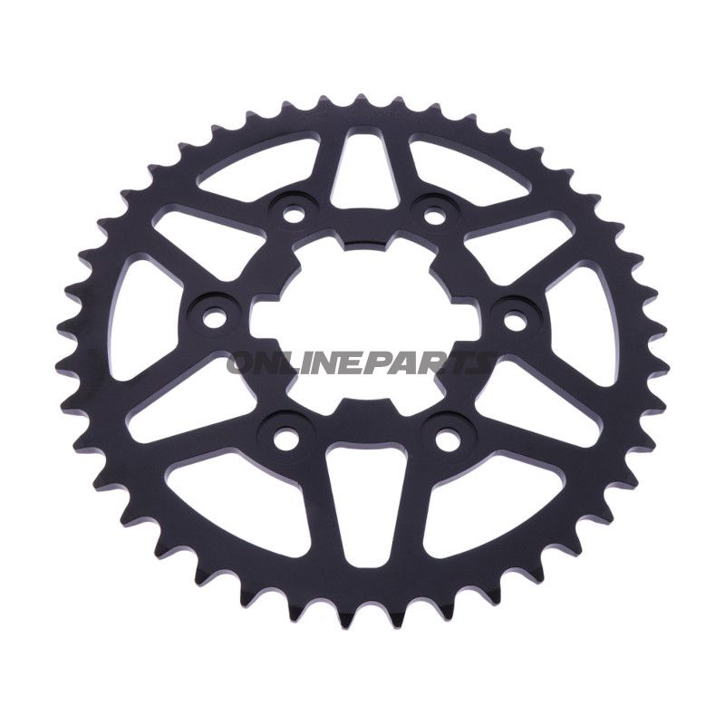 Tandhjul 43T Pitch 520 sort