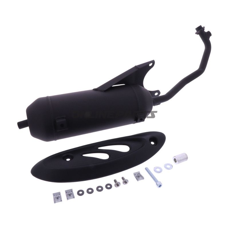 LYDDÆMPER SILENT PRO TECNIGAS Sort udgave