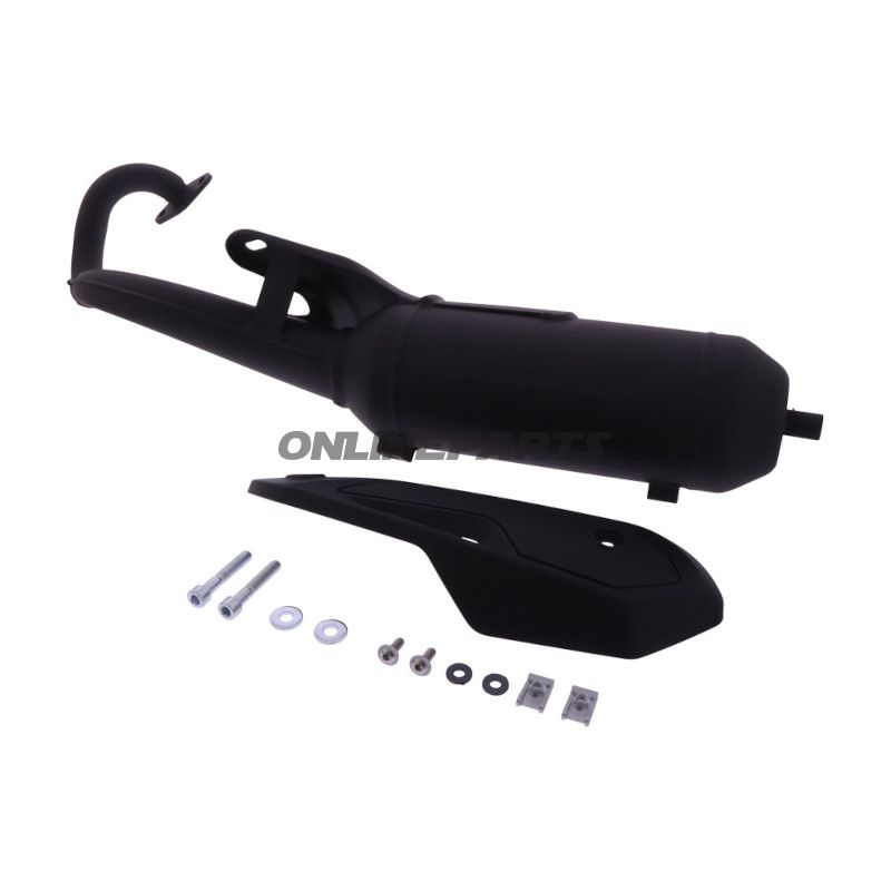 LYDDÆMPER SILENT PRO TECNIGAS Sort udgave