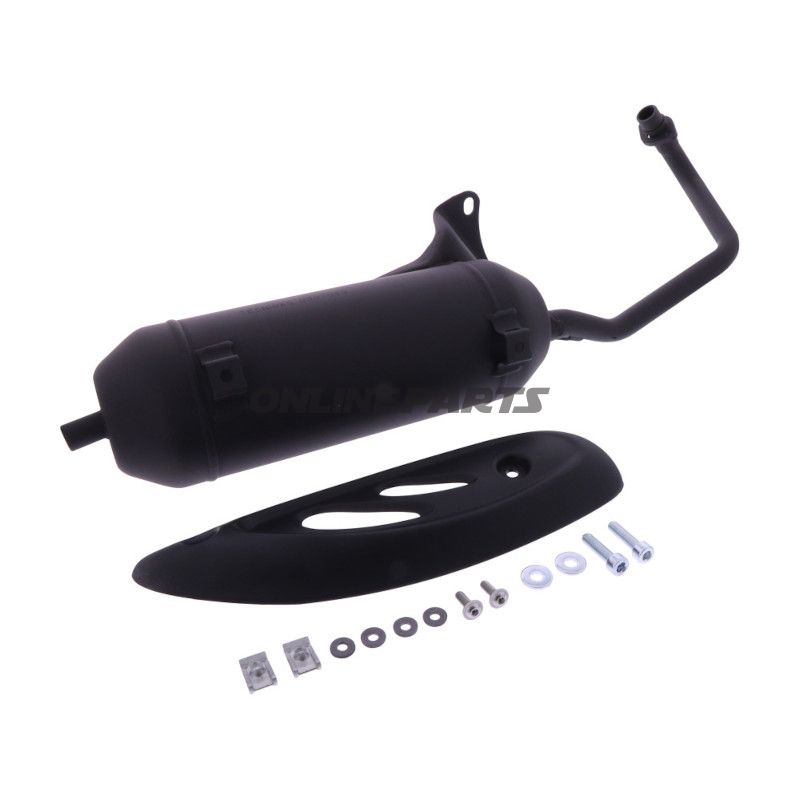 LYDDÆMPER SILENT PRO TECNIGAS Sort udgave