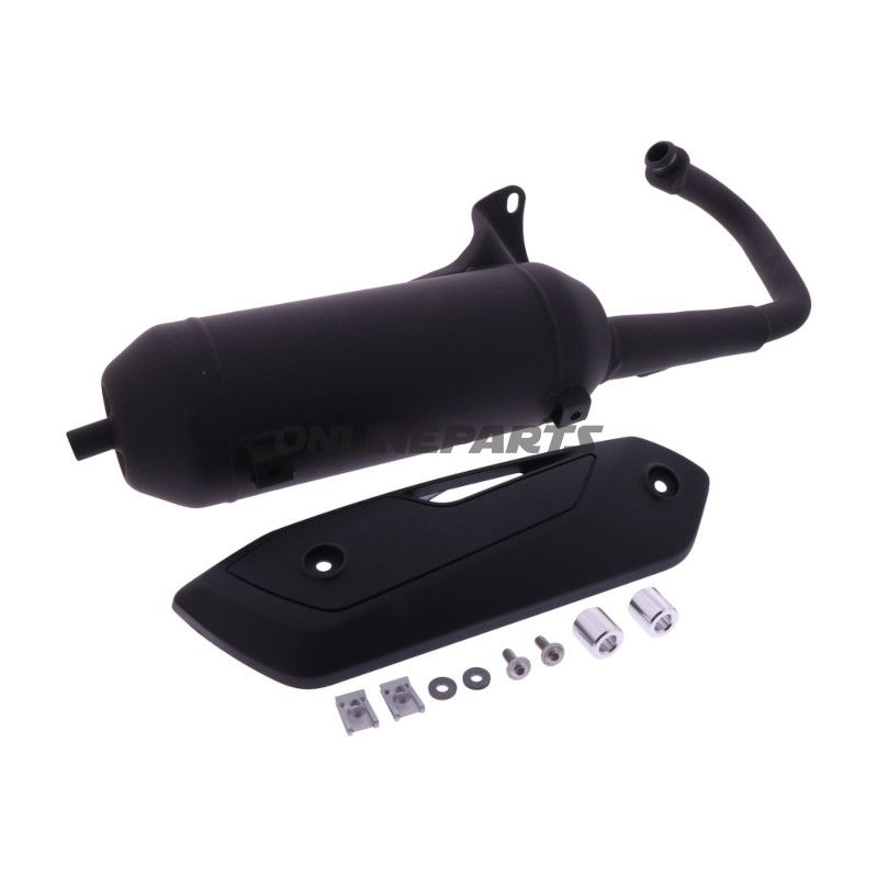 LYDDÆMPER SILENT PRO TECNIGAS Sort udgave