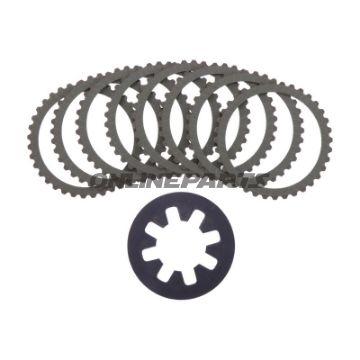 Kobling Aramid EBC plader + fjedre