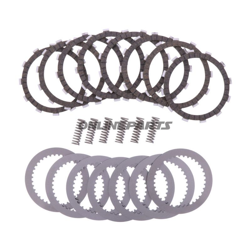 Kobling EBC plader + fjedre + skiver