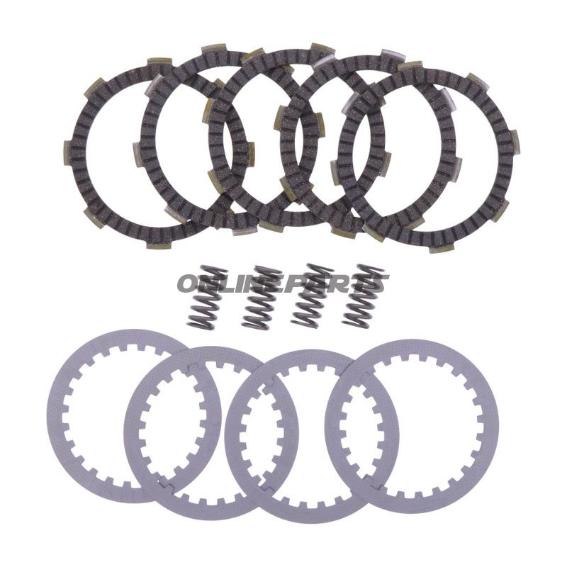 Kobling EBC plader + fjedre + skiver