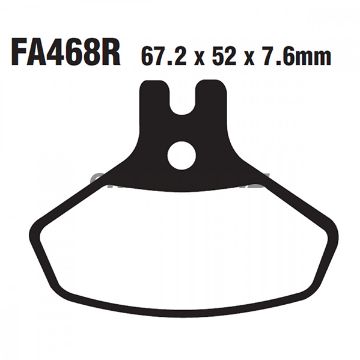 EBC-Bremseklods Standard Scooter