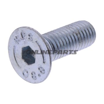 FORSÆNKET SKRUE M10X30ZN DIN 7991