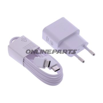 OPLADER 230V SAMSUNG UBS-C 25W MED KABEL 1M