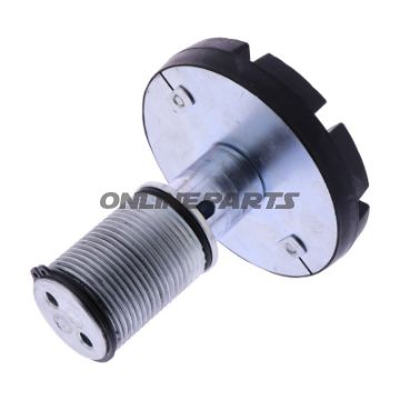 TELESKOPISK STØTTEPLADE STECKB VALNØD SLH