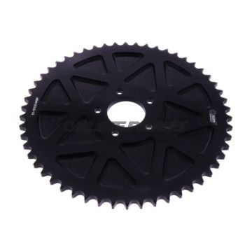 Alu tandhjul 54T Pitch 428 sort Esjot Indvendig Diameter 040 Bolt Circle 060