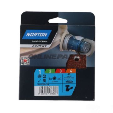 SCHLEIFSCH 8L K40 5 STK 125MM A203F NOR