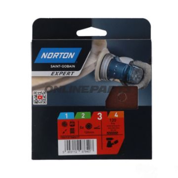 SCHLEIFSCH 8L K120 5 STK 125MM A203F NOR