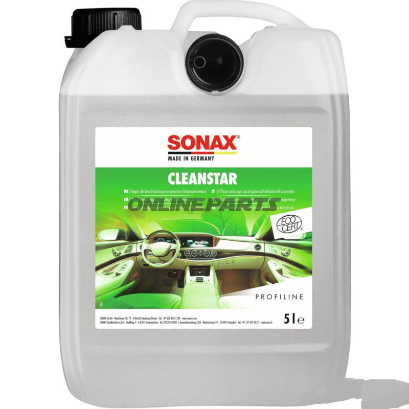 INTERIØRRENS 5L SONAX CLEANSTAR ECOCERT