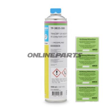 TILFØJ TRACER UV 500ML R1234YF F ASC-KLIMAGERAET