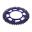 Tandhjul Dual 52T Pitch 428 blå Indvendig diameter 100 Bolt cirkel 120 bl.a. Yamaha YZ 85 LW 19/16 Zoll