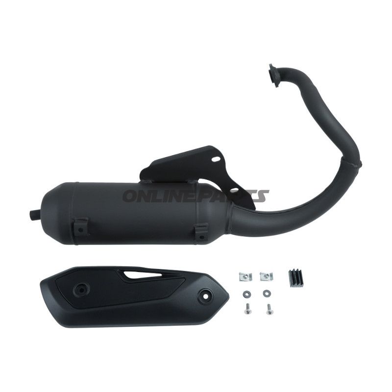 Lyddæmper Silent Pro TECNIGAS Black Edition bl.a. Honda SFX 50 