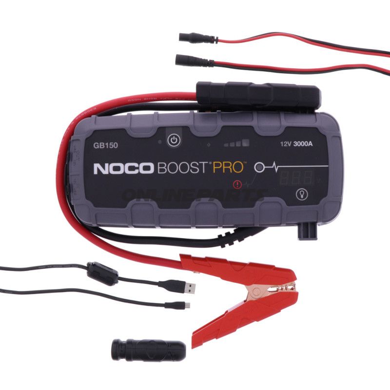 Gb150 Genius Boost Pack 12V 3000A noco Lithium Jump Starter