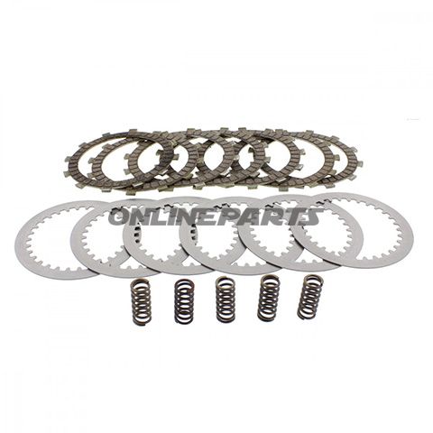 KOBLINGSSÆT EBC PLADER SKIVER OG FJEDRE bl.a. KTM SX 85 17/14 Zoll