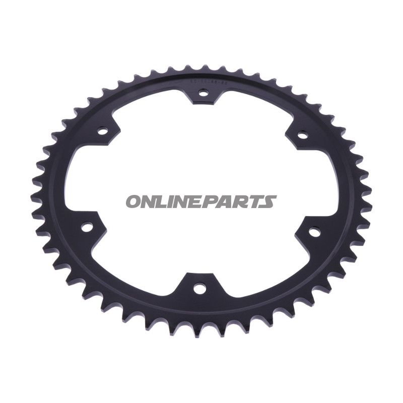 BAGHJUL 50 TANDHØJDE 525 SORT INDVENDIG DIAMETER 167 BOLTAFSTAND 190 Triumph Tiger 900 GT ABS