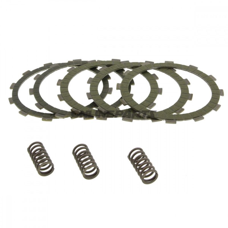 KOBLINGSSÆT ARAMID EBC PLADER OG FJEDRE Kawasaki Ninja 300 A EX Ninja