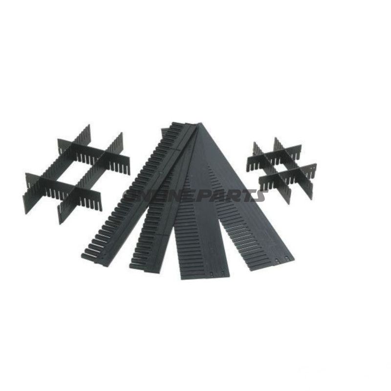 BASE DIVIDER antracit L1150XH100XS5MM Indhold 10 stk