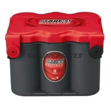 BILBATTERI 12V 50AH OPTIMA RØD TIL - 4,2