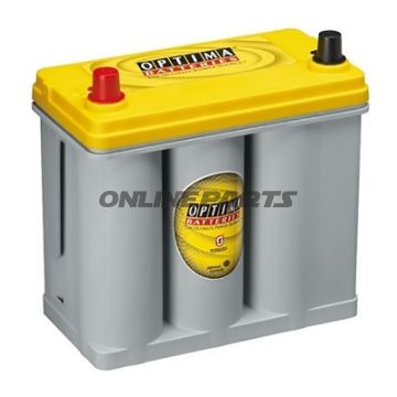 Starter- og forsyningsbatteri 12V 38AH Optima Yellowtop YT S - 2,7