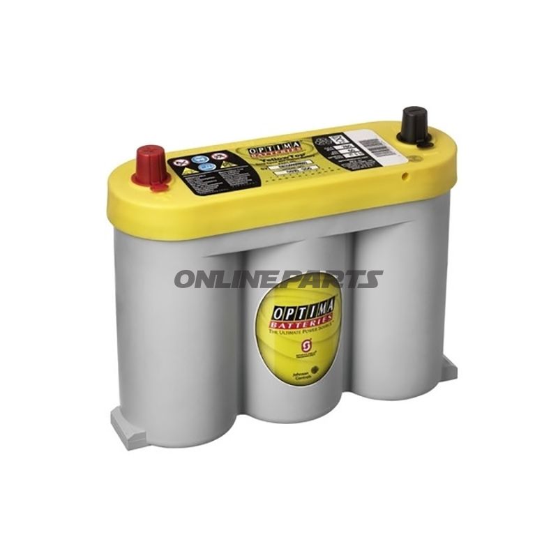 Starter- og forsyningsbatteri 6V 55AH Optima Yellowtop YT S 2.1