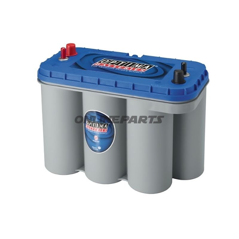 Batteriopstart 12V 75AH Optima Blue Top BT DC - 5,5