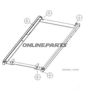 BODENBLECH-KIT JUMBO NT 2 STYKKER. GALVANISERET NUSSBAUM