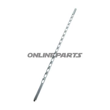 Låsestrimmel 16-hullers LÆNGDE: 2053 MM VALNØD