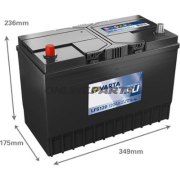 STRT 12V120AH SLI ID Professional MQ 1510070 batterier