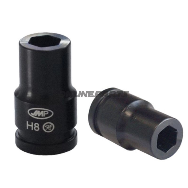 PLASTIKSOKL 3/8 8 MM SEKSKANTET JMP