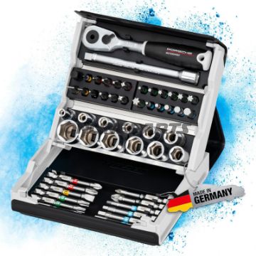 TOPNØGLESÆT 1/4Z 50 STYK Hazet PORSCHE MOTORSPORT