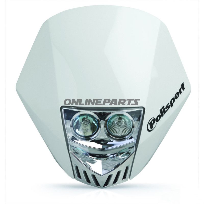 FORLYGTEMASKE HMX HVID LED Dobbelt forlygte