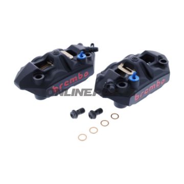 BREMSEKALIBER SÆT VENSTRE+HØJRE SORT BREMBO M-4 (M4-34)