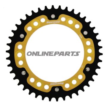 BAGHJUL STE 42 TANDSTIGNING 520 GULD INDRE DIAMETER 134 LOCHKREIS 160