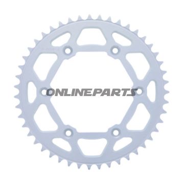 Alu-Kettenrad 47Z Teilung 520 silber Esjot Innendurchmesser 126 Lochkreis 150