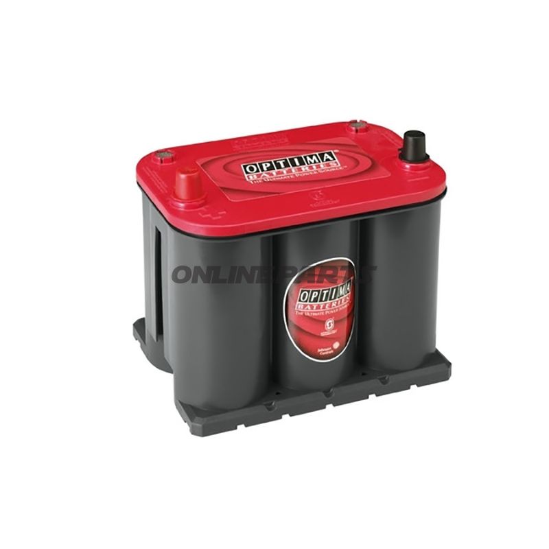 BILBATTERI 12V 44AH OPTIMA RØDTOP RØD S - 3,7