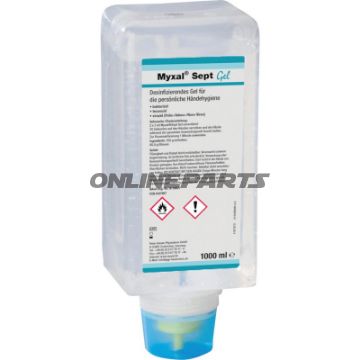 DESINFEKTIONSGEL HÅND 1L MYXAL SEPT