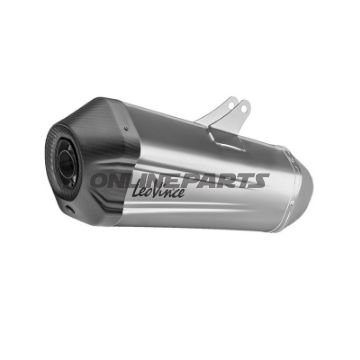 Lyddæmper i rustfrit stål LV-12 R Slip-On