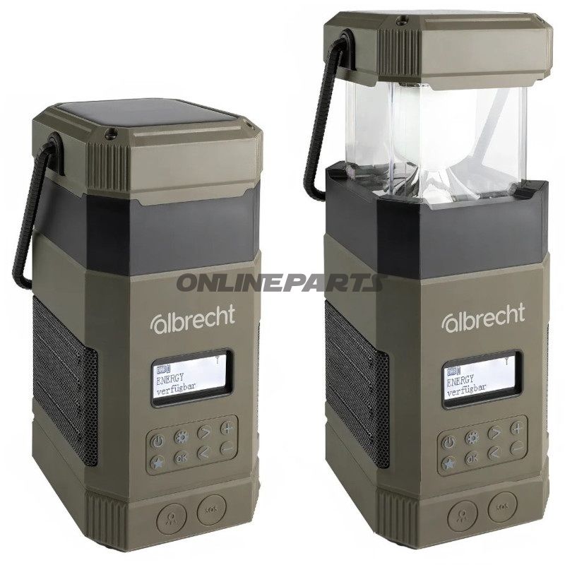 CAMPING LATERN RADIO UDGAV ALBRECHT DR 114