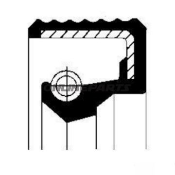 Oliepakning 8X16X7MM