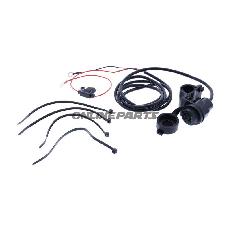 DOPPELSTECKD USB USB A+C 3A QUICK CHARGE