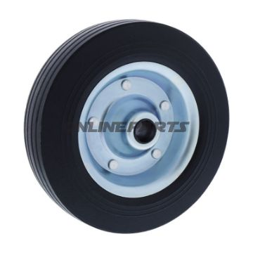 RESERVEHJUL MASSIV GUMMI 6On 200X50 STÅLRIM