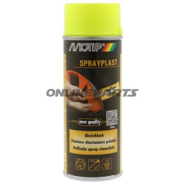 PEEL PAINT 400ML GUL FLUO SPRAYPLAST
