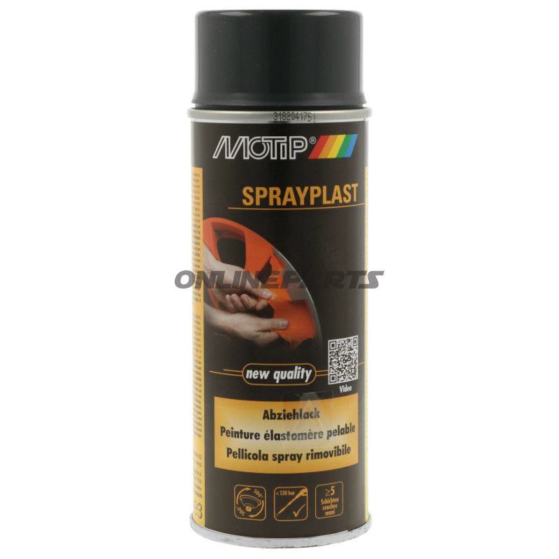 PEEL PAINT 400ML MOT CARBON SDGL SPRAYPLAST