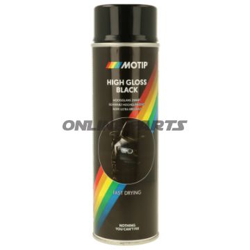 MALING SPRAY SORT GLAS 400ML MOT Rallye